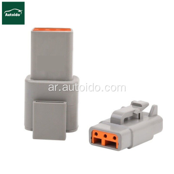 Deutsch DT Series DTM04-3P Connector Kit W/Barrel